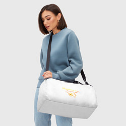 Сумки спортивные Счастье серотонин, цвет: 3D-принт — фото 2