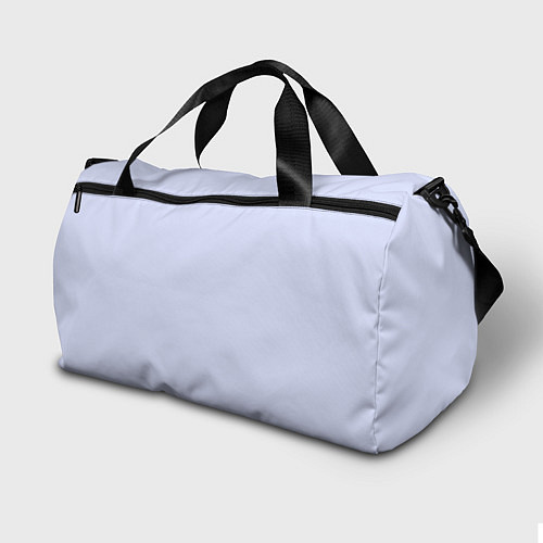 Спортивная сумка Энид-оборотень радужная на сиреневом фоне / 3D-принт – фото 2