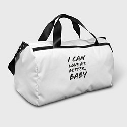 Сумки спортивные I can love me better, цвет: 3D-принт