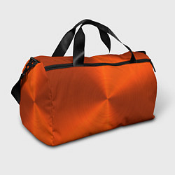 Спортивная сумка Оранжевый волнообразный дисковый узор