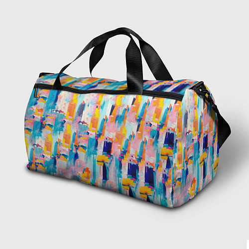 Спортивная сумка Живописные мазки краски / 3D-принт – фото 2