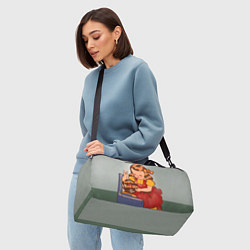 Сумки спортивные Девочка с виниловой пластинкой - рождена быть звез, цвет: 3D-принт — фото 2