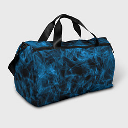 Сумки спортивные Синий дым текстура, цвет: 3D-принт