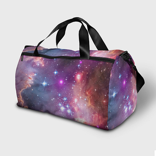 Спортивная сумка Кот бравый космонавт / 3D-принт – фото 2