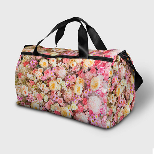 Спортивная сумка Тысяча цветов / 3D-принт – фото 2