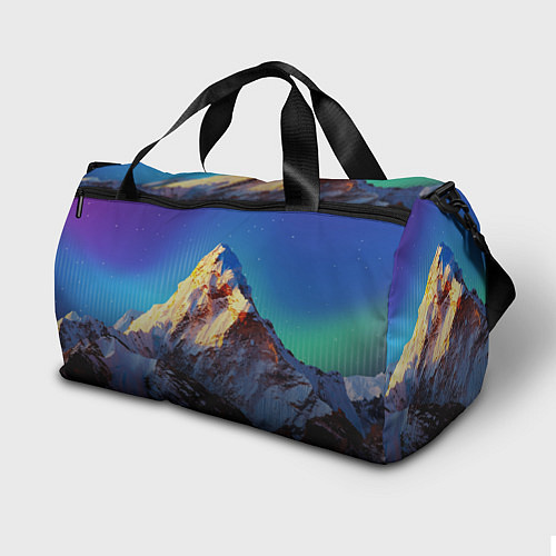 Спортивная сумка Космический эверест / 3D-принт – фото 2