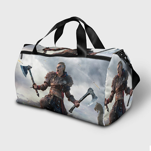 Спортивная сумка Assassins Creed Эйвор / 3D-принт – фото 2