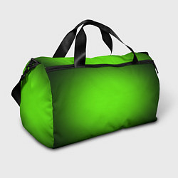 Спортивная сумка Кислотный зеленый с градиентом