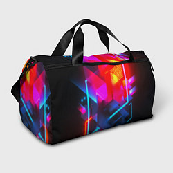 Спортивная сумка Neon stripes color