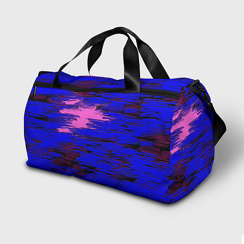 Спортивная сумка Soft stones blye / 3D-принт – фото 2