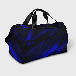 Сумки спортивные Geometry blue stripes, цвет: 3D-принт
