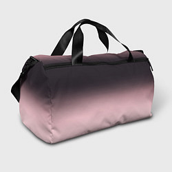 Спортивная сумка Градиент: от черного к розовому