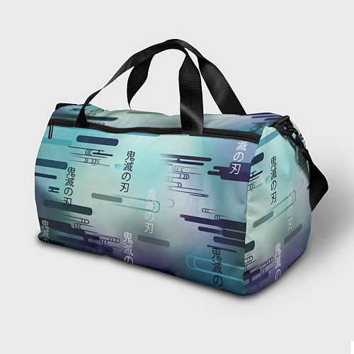 Спортивная сумка Клинок рассекающий демонов - Токито / 3D-принт – фото 2