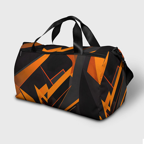 Спортивная сумка Оранжевая молния: арт / 3D-принт – фото 2