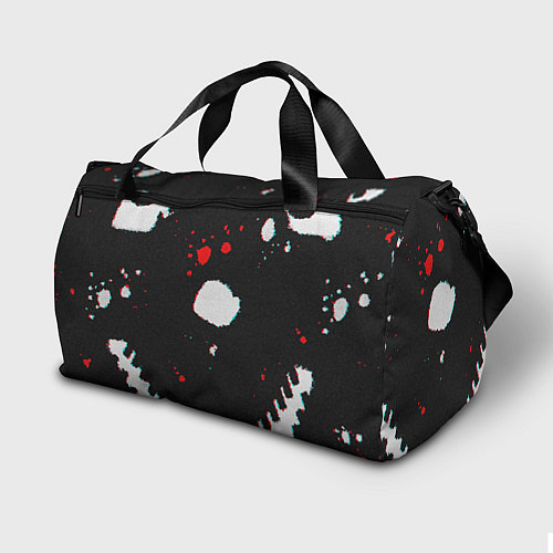 Спортивная сумка Темный Скелет / 3D-принт – фото 2