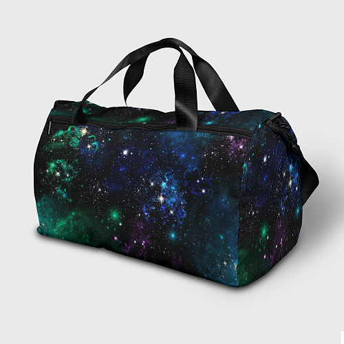 Спортивная сумка Космос Звёздное небо / 3D-принт – фото 2