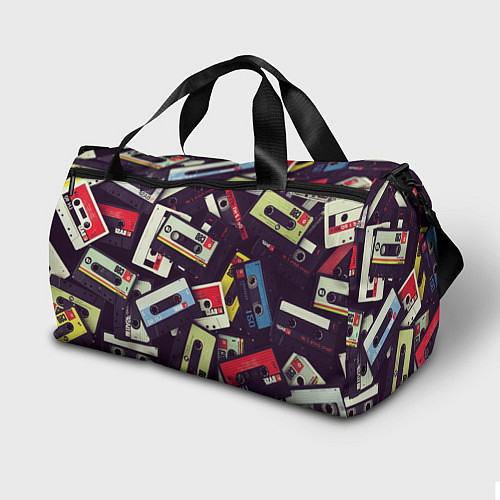 Спортивная сумка Кассета 90-е / 3D-принт – фото 2