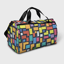 Спортивная сумка Тетрис цветные кубики