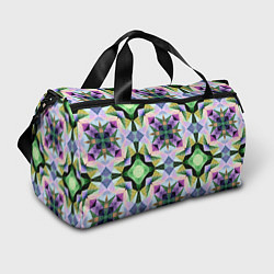 Спортивная сумка Разноцветная мраморная мозаика