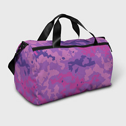 Спортивная сумка Фиолетовый камуфляж