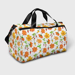 Спортивная сумка Orange flowers