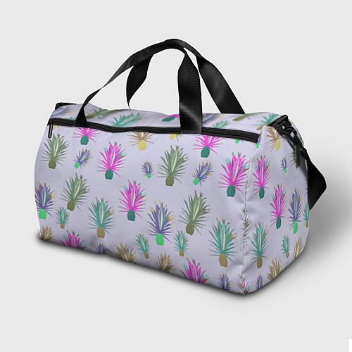 Спортивная сумка Агава ютская - растение кактус / 3D-принт – фото 2