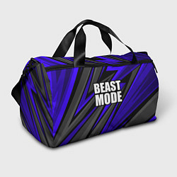 Сумки спортивные Beast mode - синяя униформа, цвет: 3D-принт