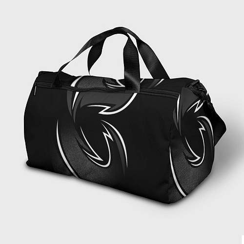 Спортивная сумка Fnatic - white line / 3D-принт – фото 2