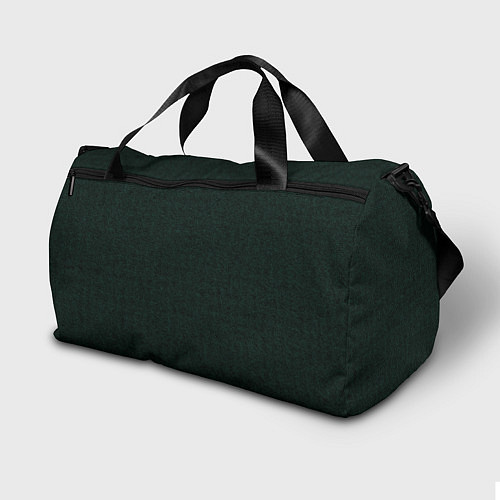 Спортивная сумка Текстура рябь темно-зелёный / 3D-принт – фото 2