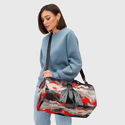 Сумки спортивные Самурай Сюнсуй Кьёраку - Блич, цвет: 3D-принт — фото 2