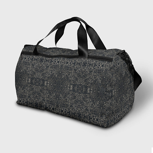 Спортивная сумка Черная каллиграфия / 3D-принт – фото 2