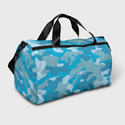 Спортивная сумка Камуфляж военный синий