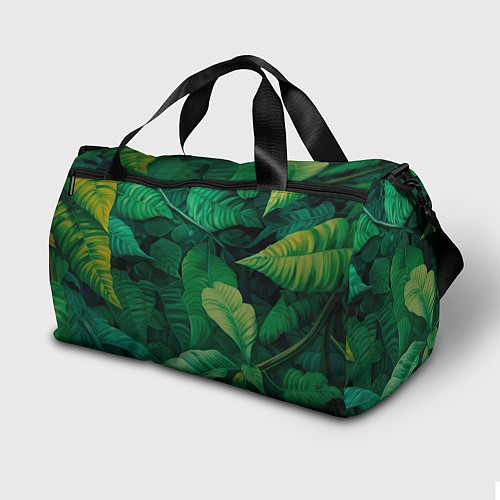 Спортивная сумка Обезьяна в кустах / 3D-принт – фото 2