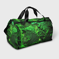 Спортивная сумка Объемная зеленая текстура