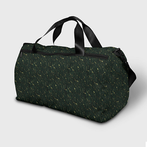 Спортивная сумка Текстура зелёный мрамор / 3D-принт – фото 2