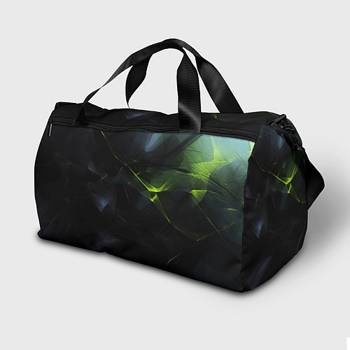 Спортивная сумка Baldurs Gate 3 logo dark green / 3D-принт – фото 2