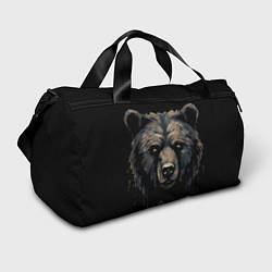 Спортивная сумка Крупный медведь
