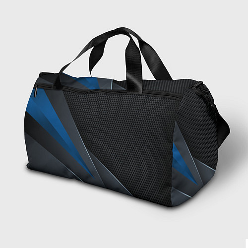 Спортивная сумка Фольцваген - синяя броня / 3D-принт – фото 2