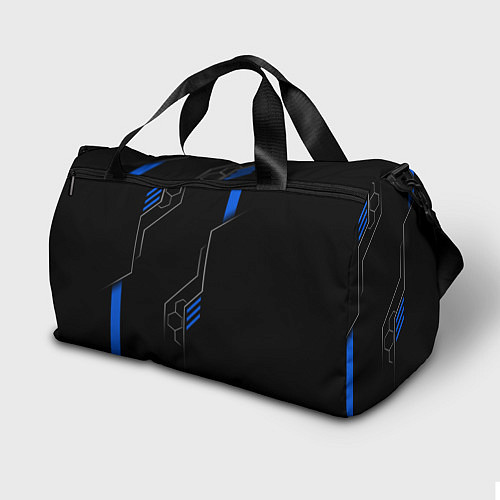Спортивная сумка Volkswagen - blue technology / 3D-принт – фото 2