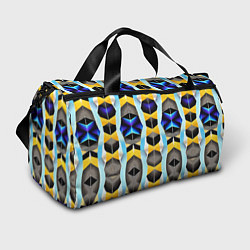 Сумки спортивные Vanguard geometric pattern - neural network, цвет: 3D-принт