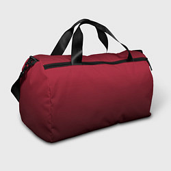 Спортивная сумка Градиент цвета тёмный кабаре