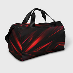 Спортивная сумка Black and red