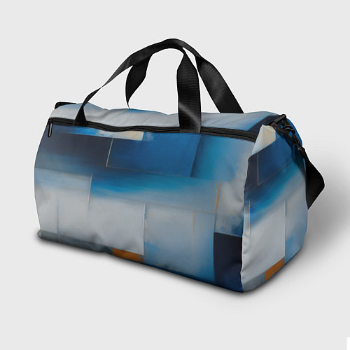 Спортивная сумка Синяя палитра / 3D-принт – фото 2