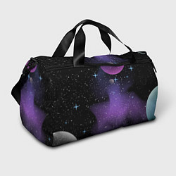 Спортивная сумка Фон космоса звёздное небо