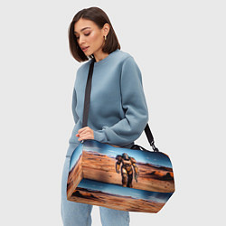 Сумки спортивные Fallout power, цвет: 3D-принт — фото 2