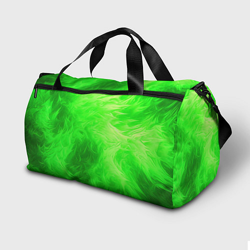 Спортивная сумка Яркий зеленый фон / 3D-принт – фото 2