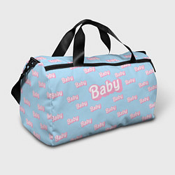 Спортивная сумка Baby - Barbie style: blue pattern