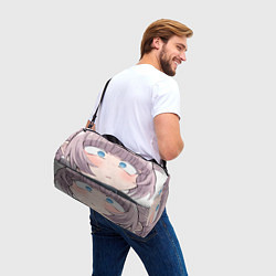 Сумки спортивные Песнь ночных сов Надзуна Нанакуса, цвет: 3D-принт — фото 2
