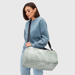 Сумки спортивные Зелёный мрамор, цвет: 3D-принт — фото 2