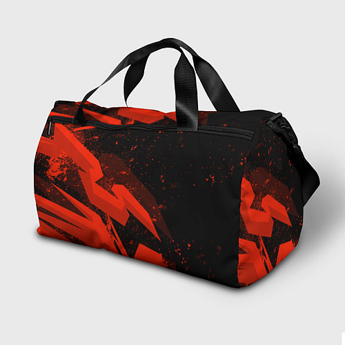 Спортивная сумка Honda - красная абстракция / 3D-принт – фото 2